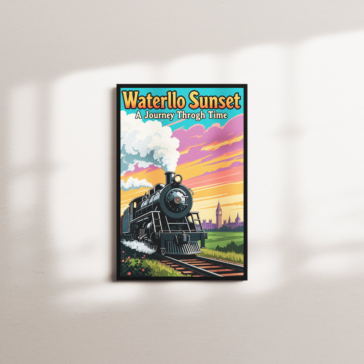 apricot avenue field — black frame