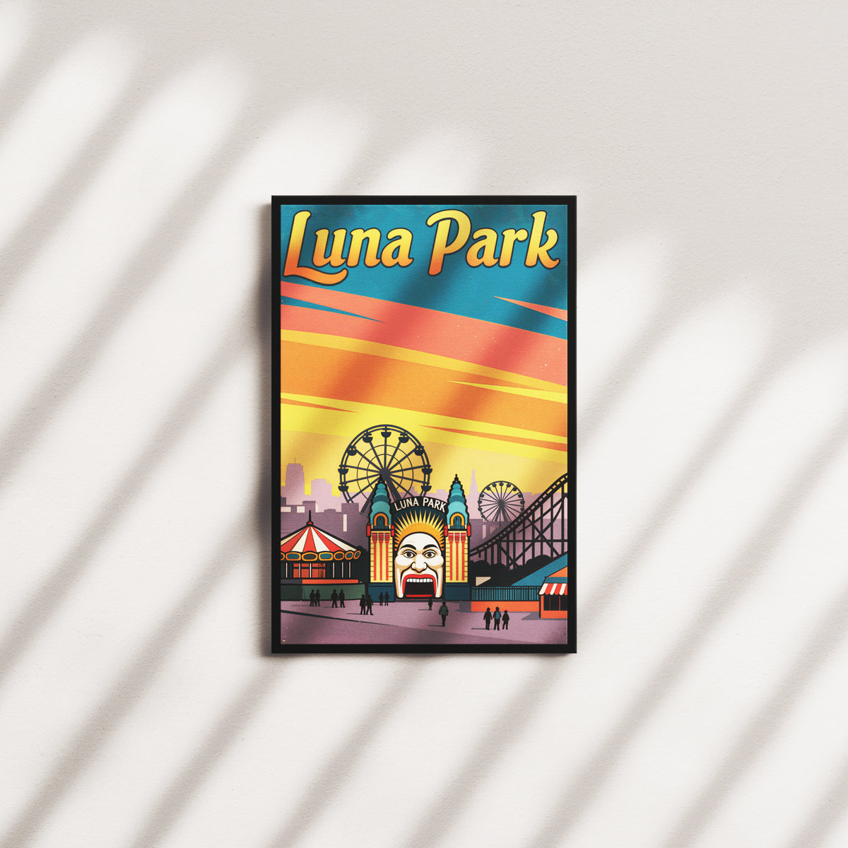 apricot avenue — black frame