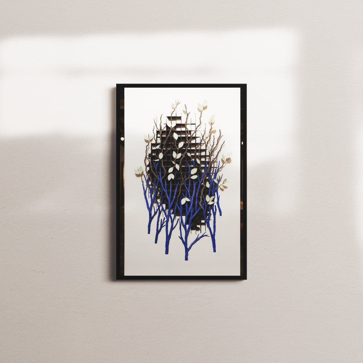 azure facade — black frame