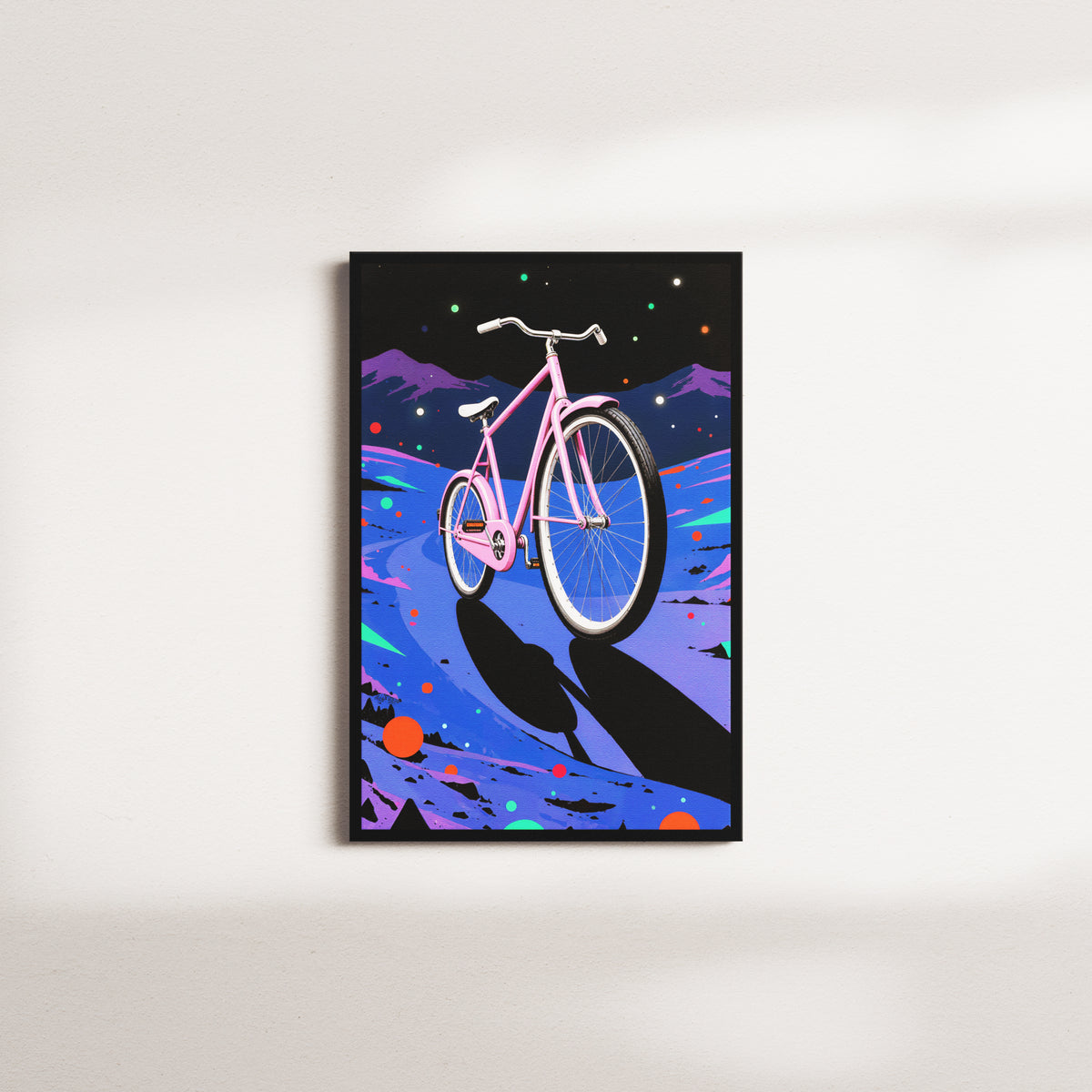 blush crossing — black frame