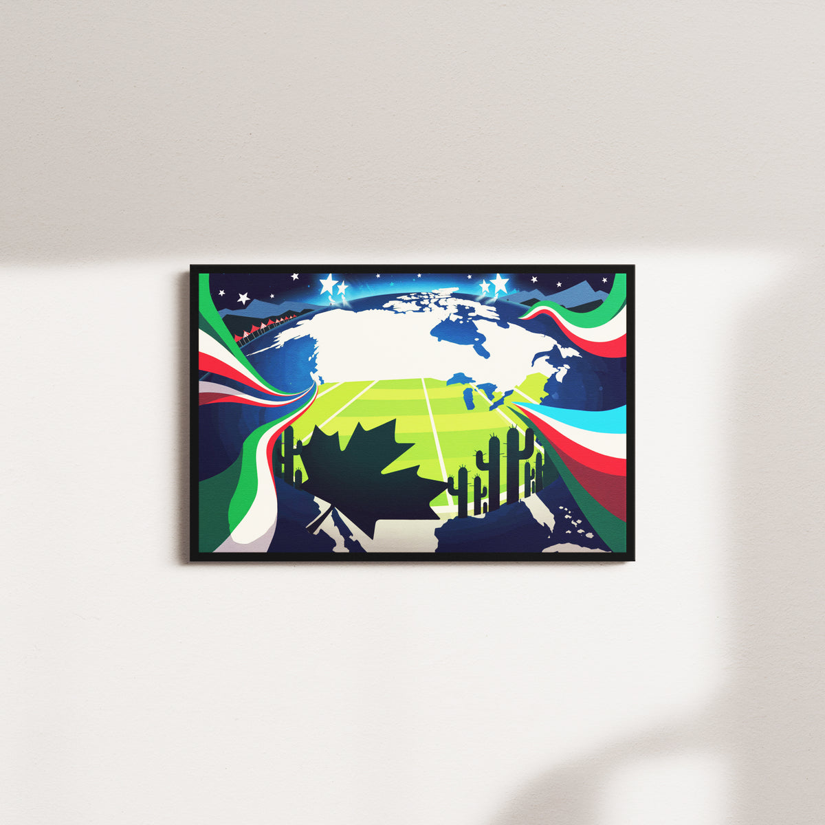 cedar canopy — black frame