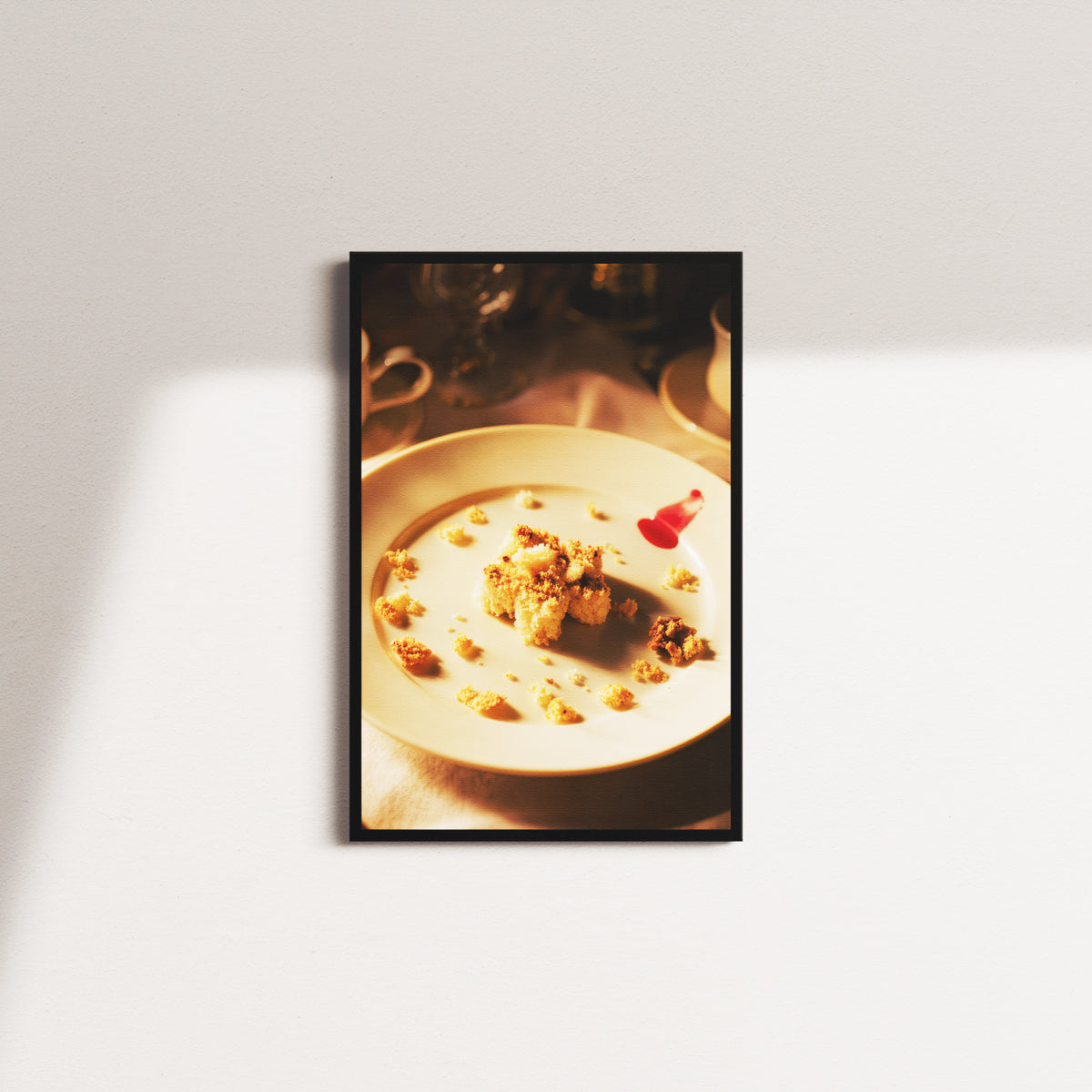 chalk service — black frame