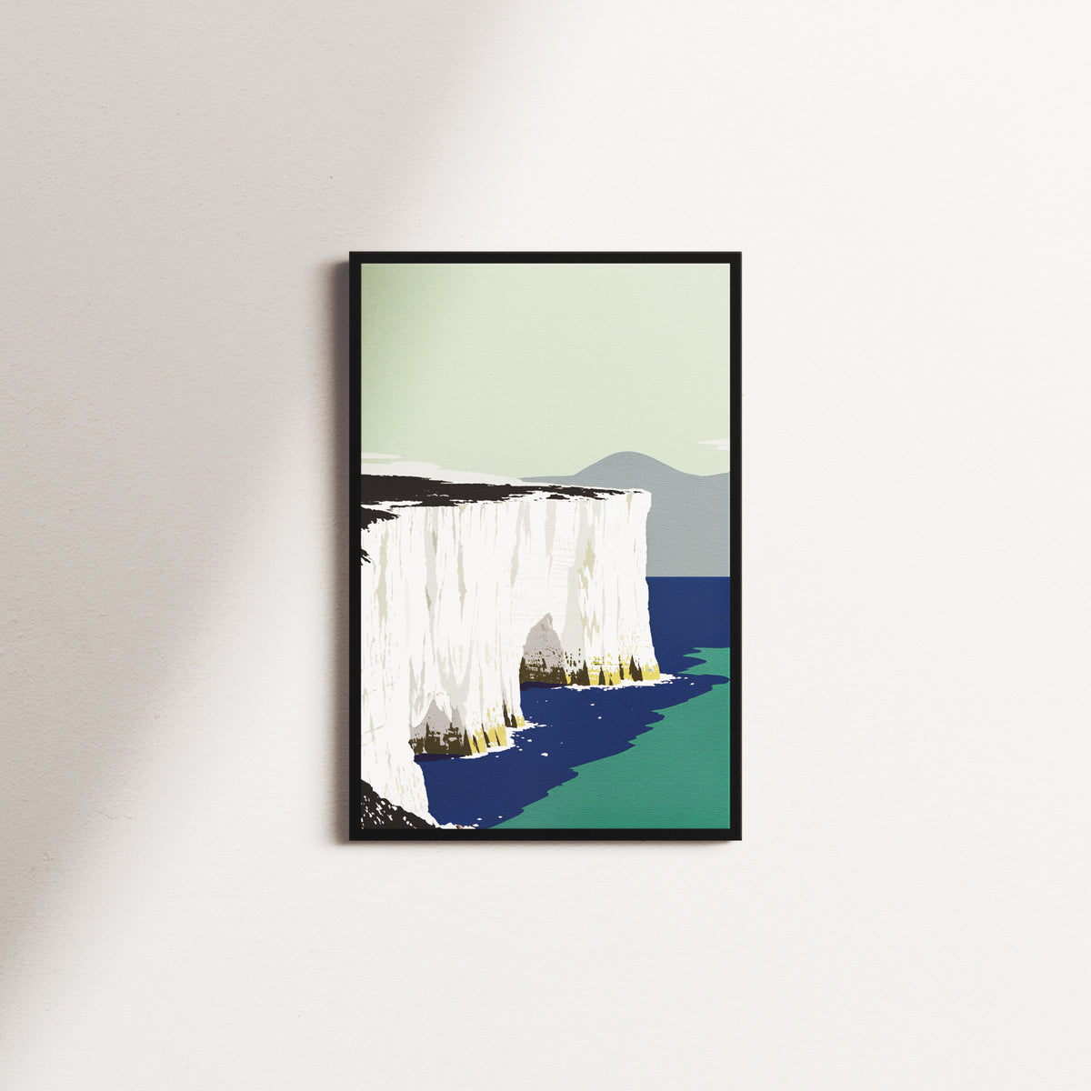 chalk tide — black frame