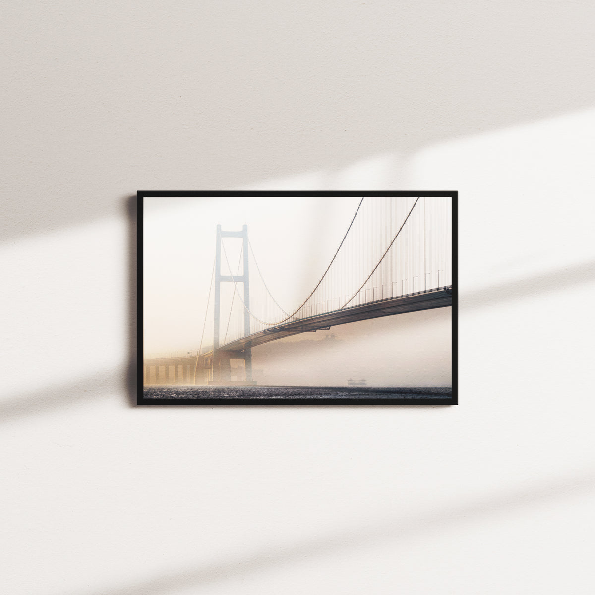 citrine hour — black frame