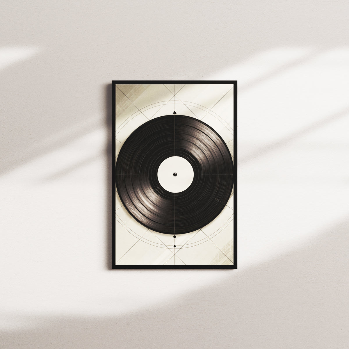 coal foundation portrait — black frame