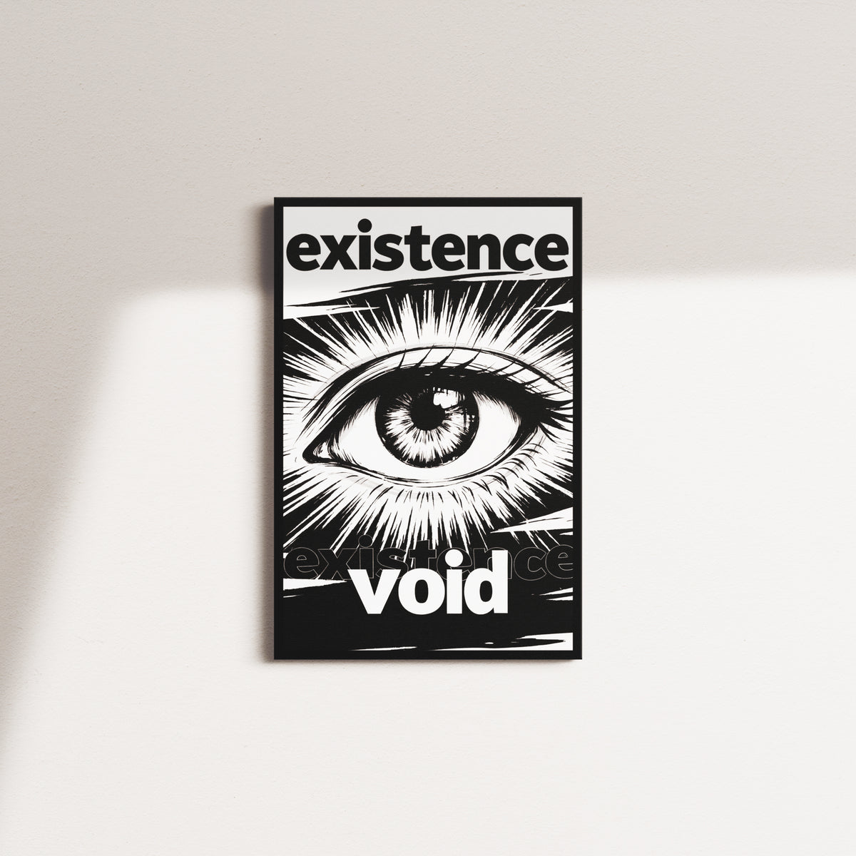 coal tone light — black frame