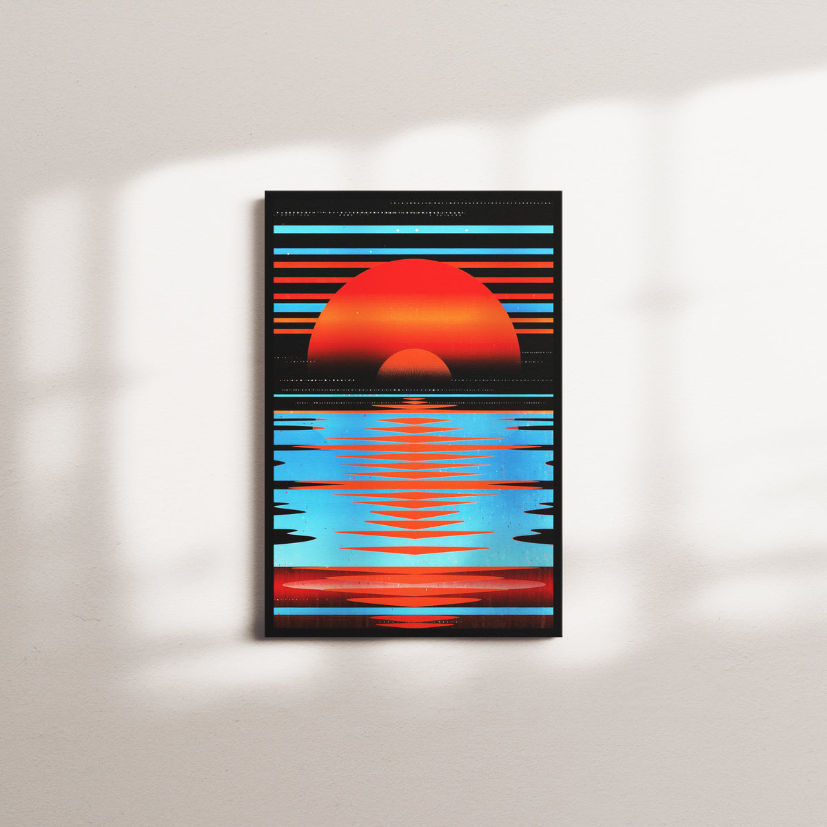 crimson drift — black frame