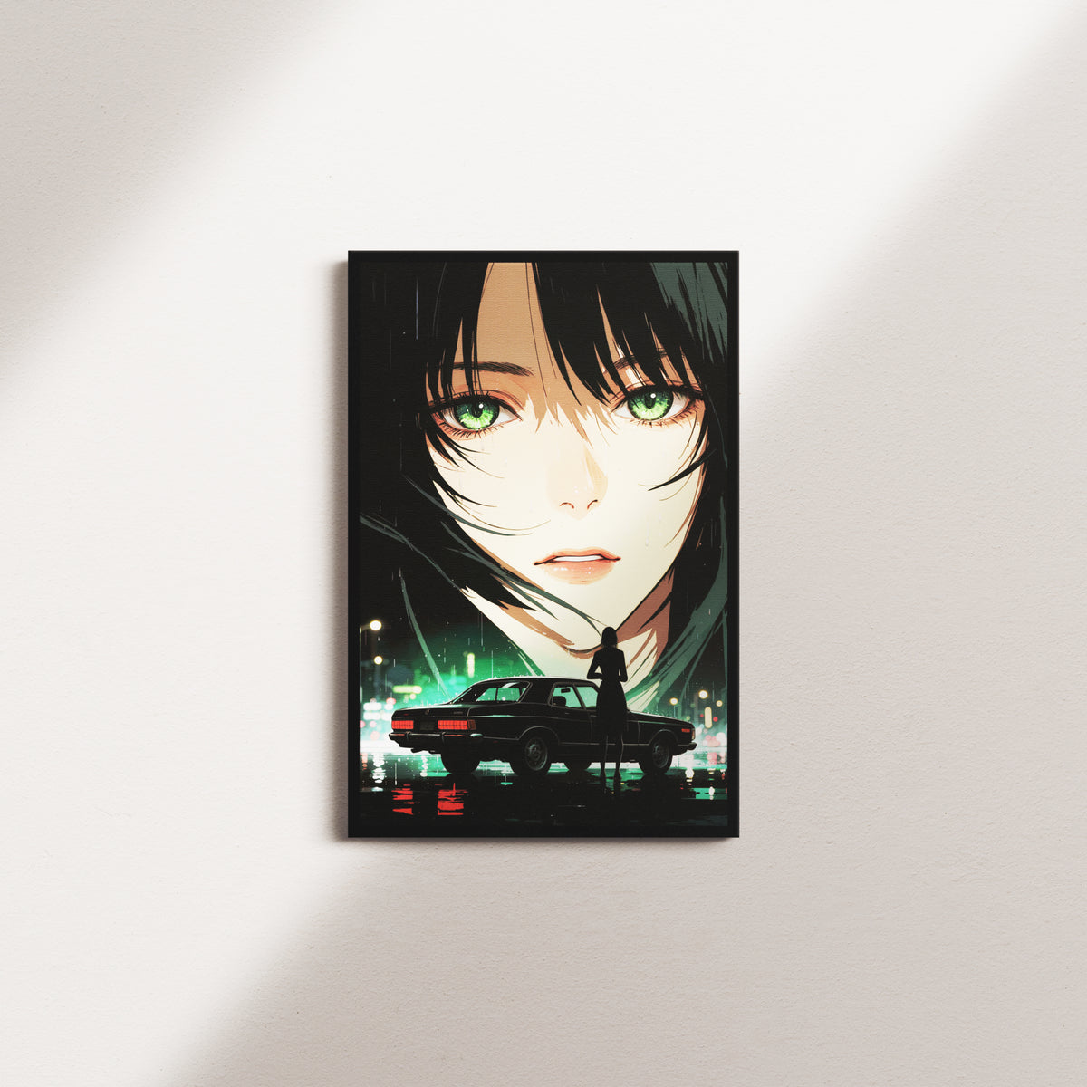 ethereal vigil — black frame