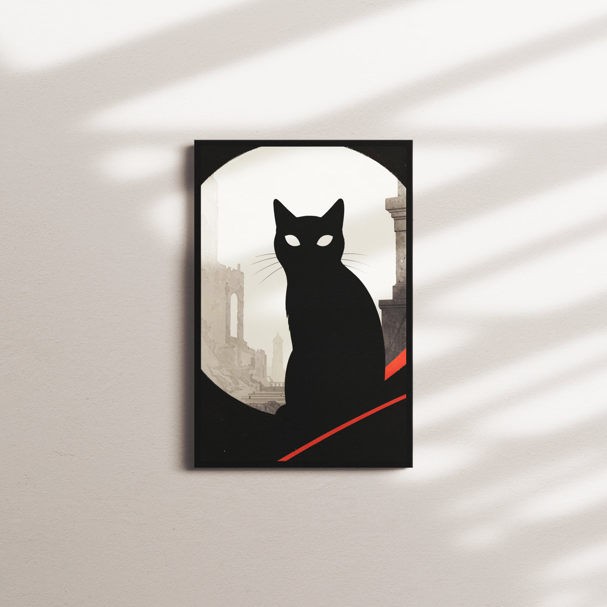 ethereal watcher — black frame