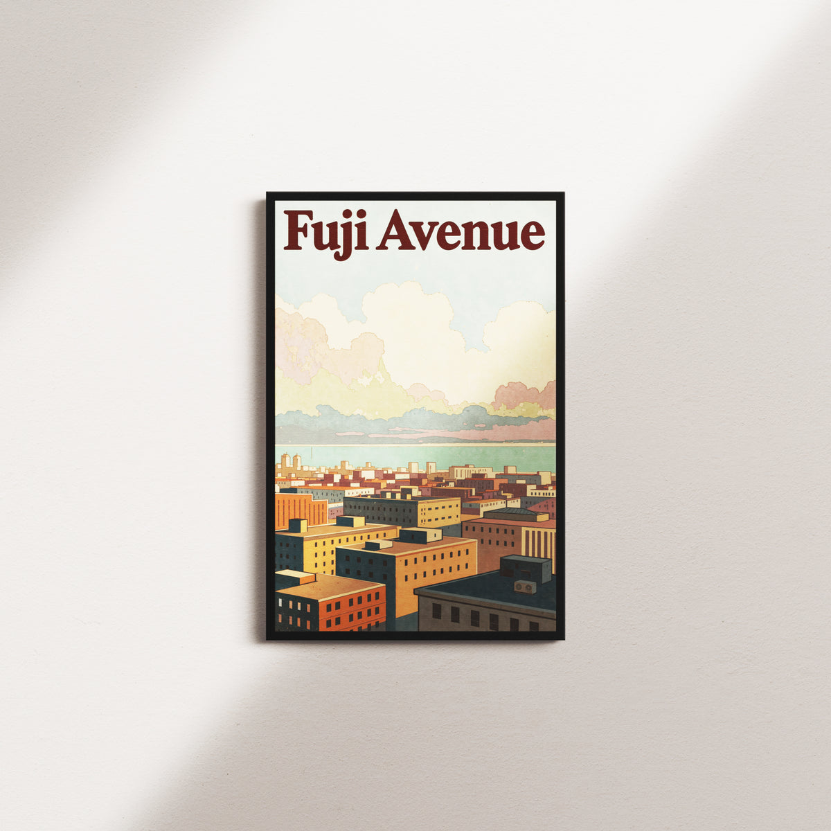 honey avenue portrait — black frame