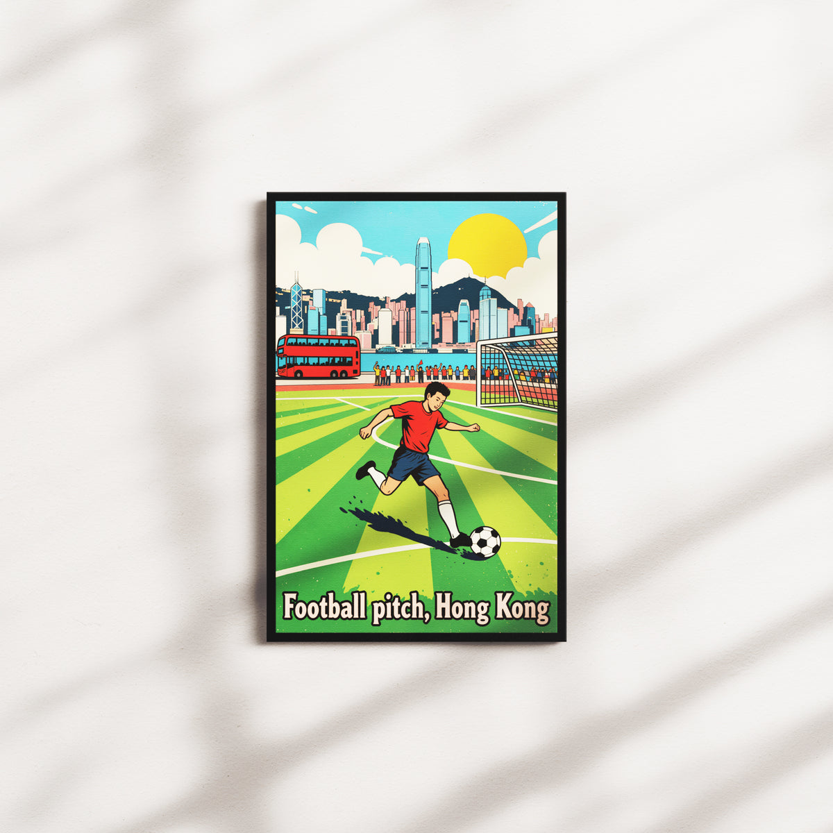 indigo avenue field — black frame