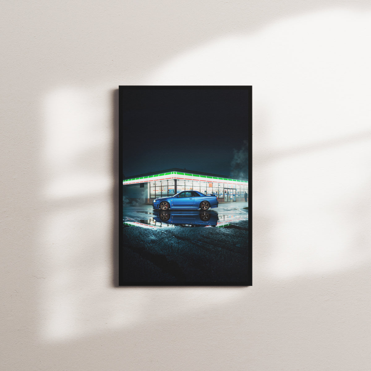 indigo circuit — black frame