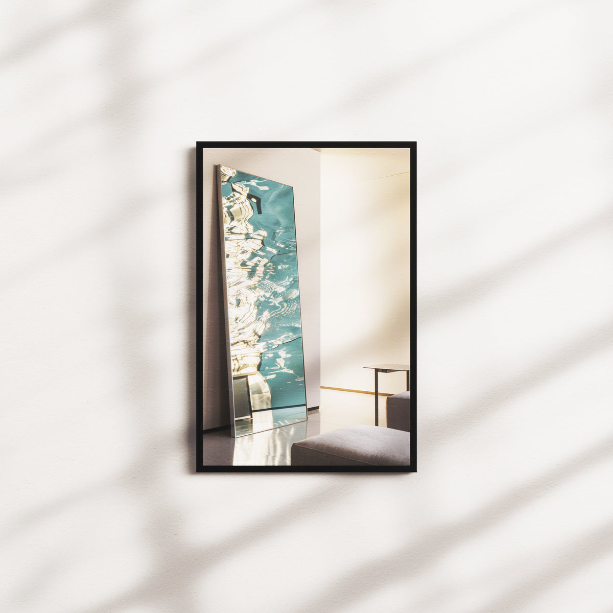 indigo harbor — black frame