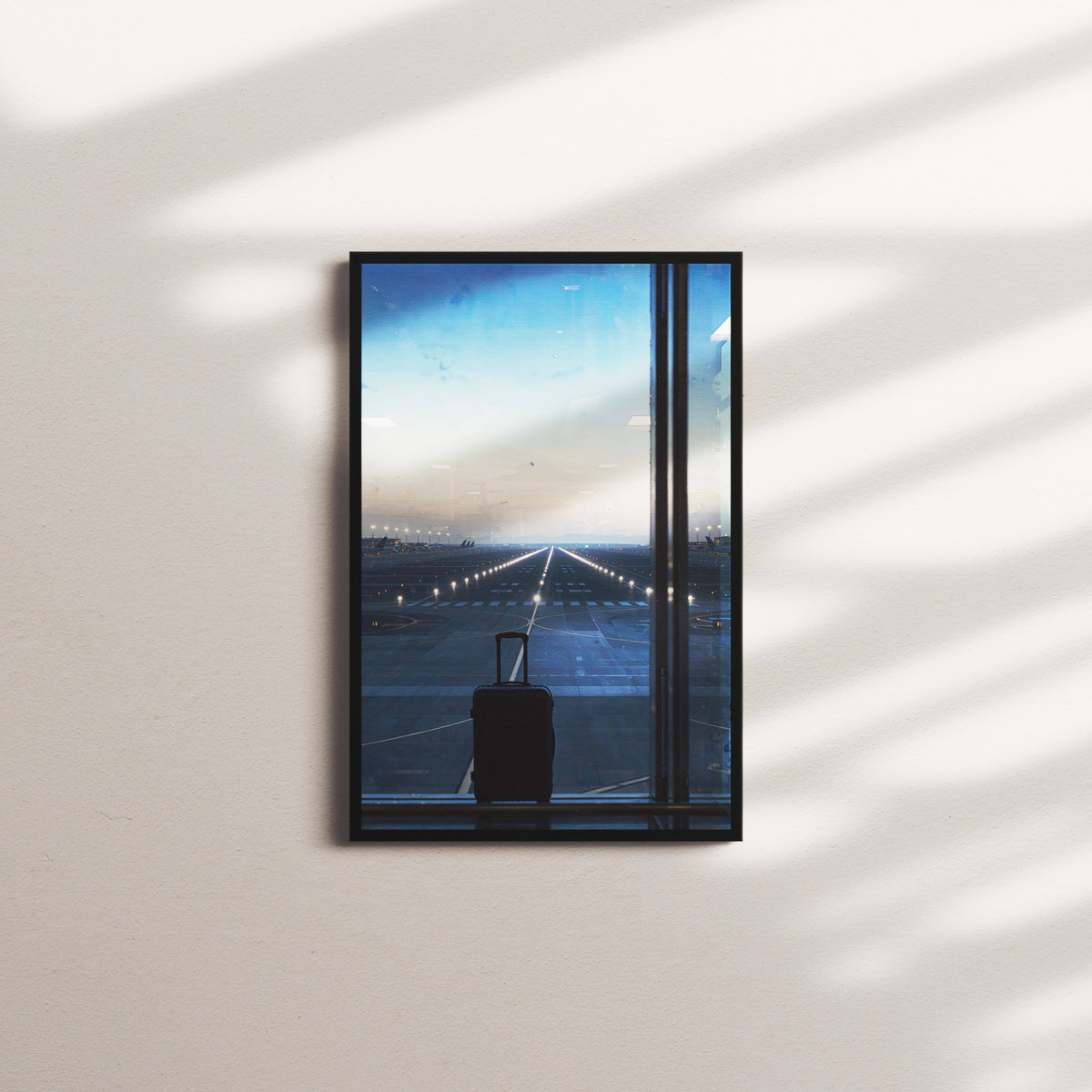 indigo lumen — black frame