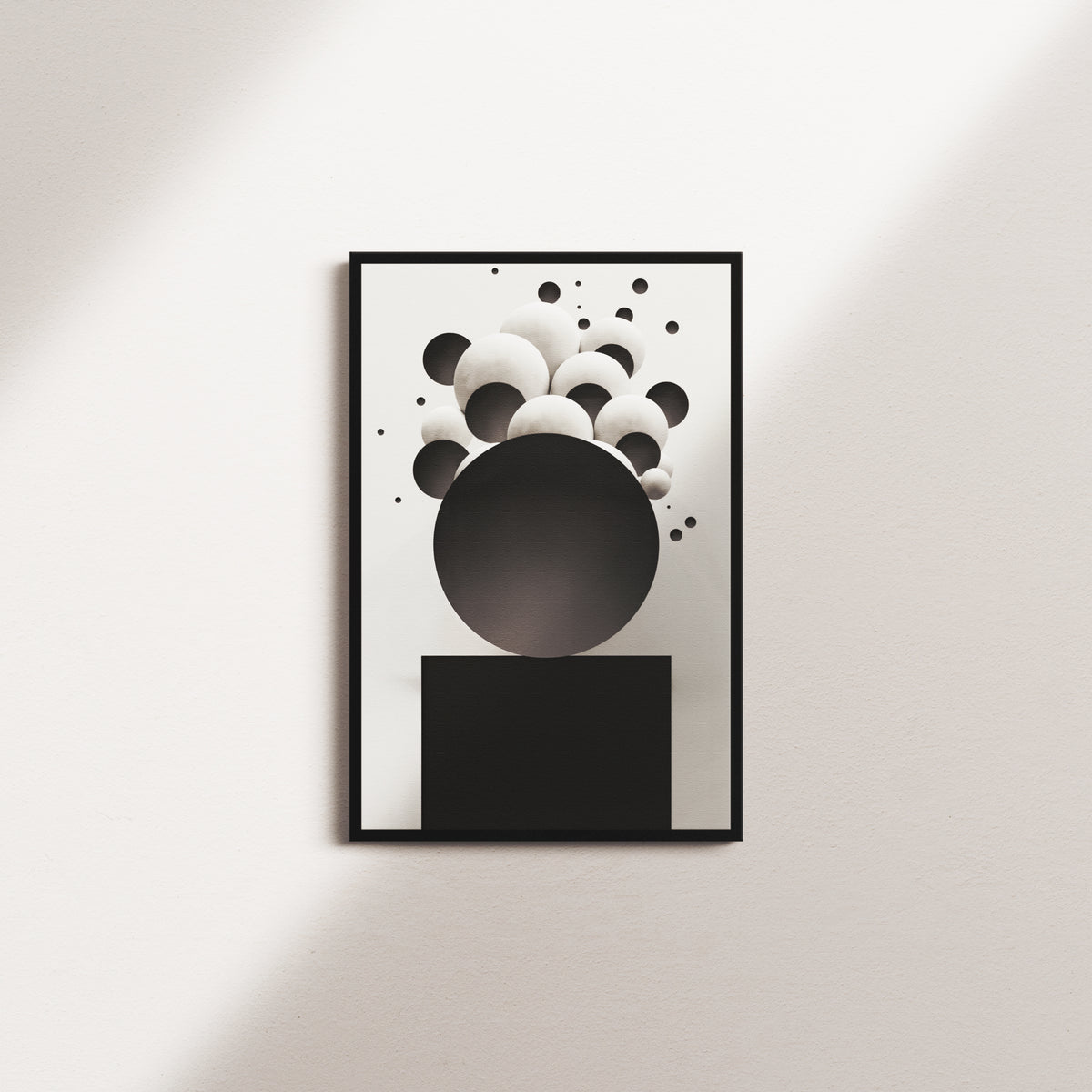 ink fracture — black frame