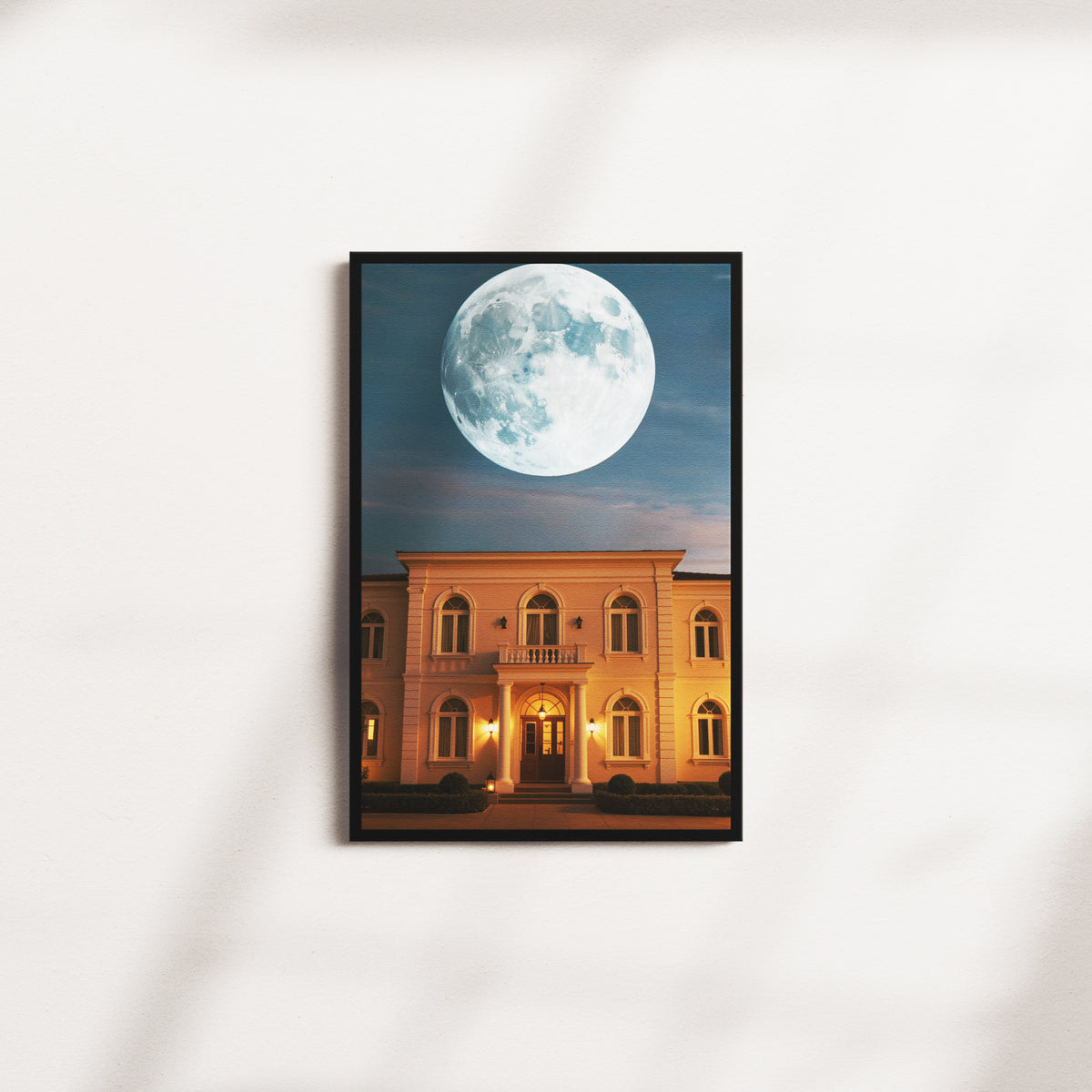ivory hour — black frame