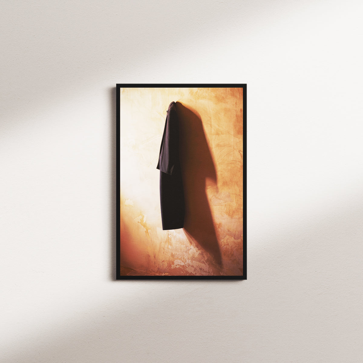 linen hour — black frame