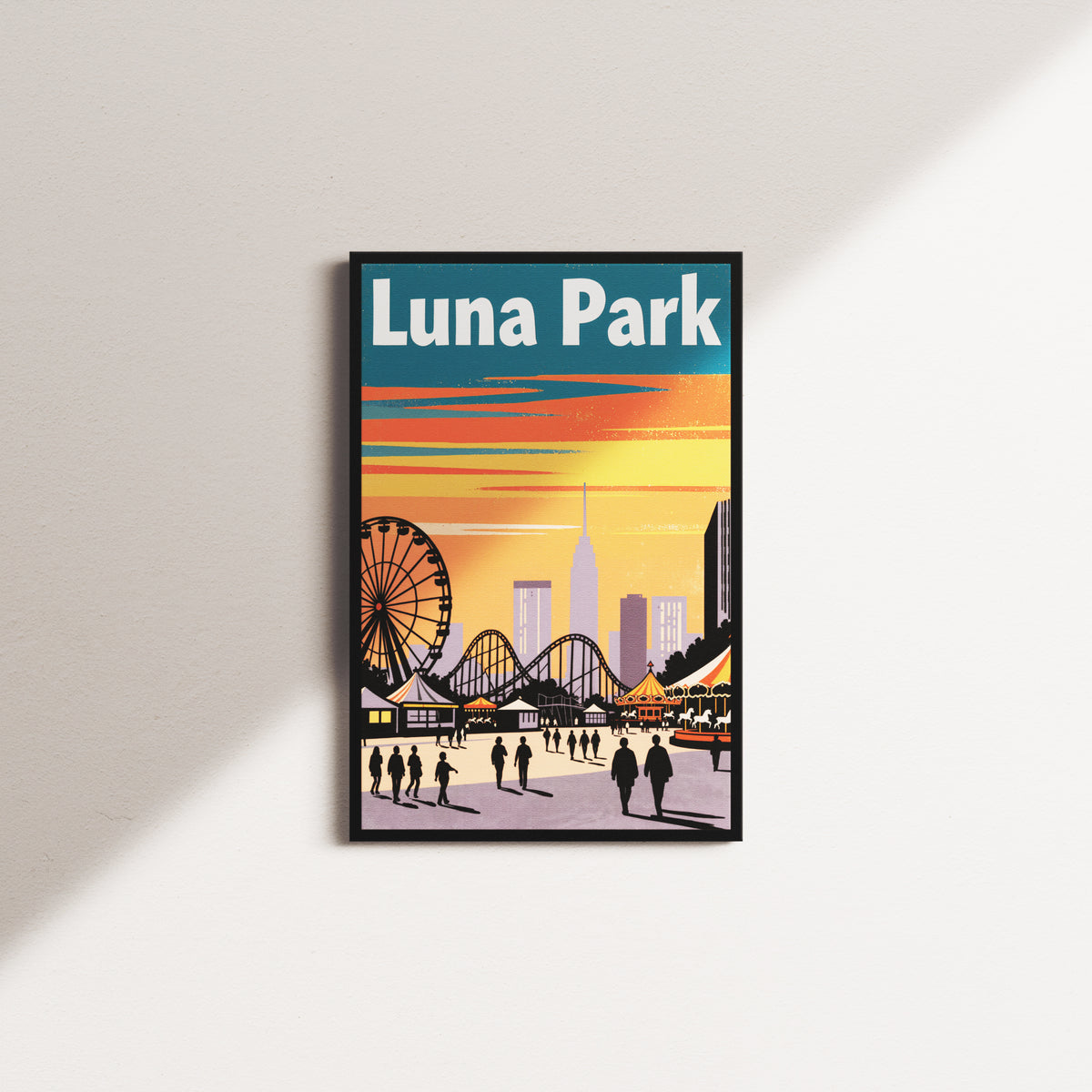 lunar rides — black frame