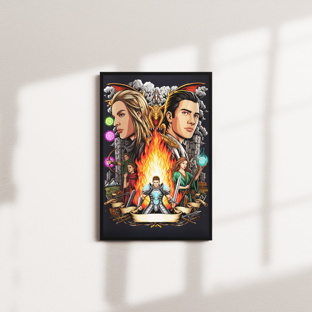 marigold tone — black frame