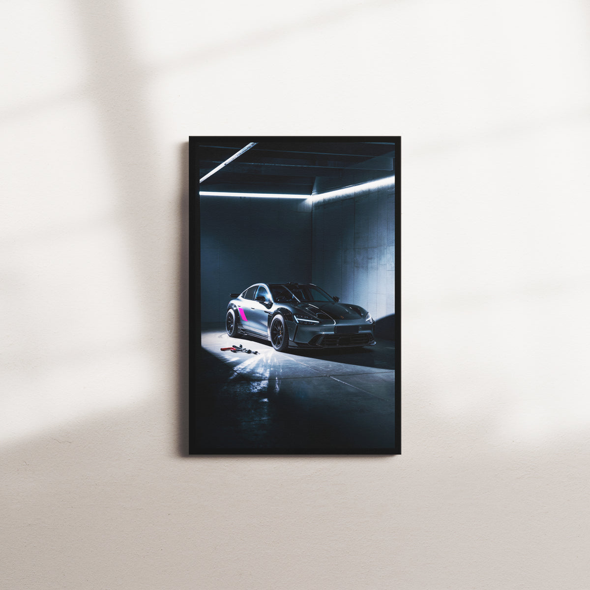 midnight afterglow — black frame