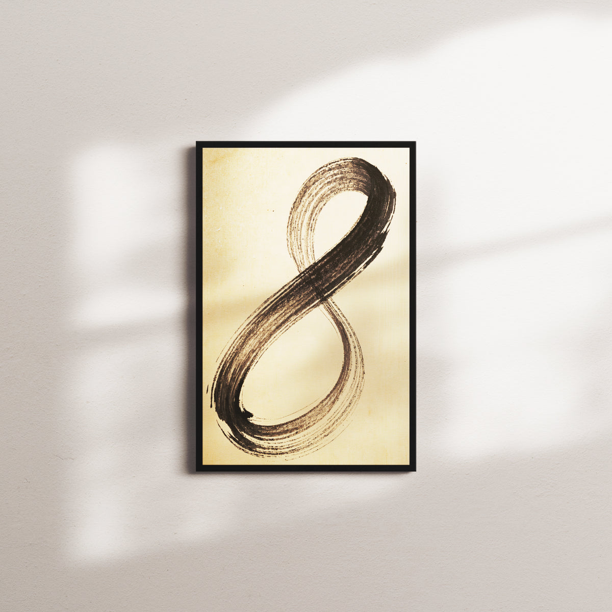 midnight stillness — black frame