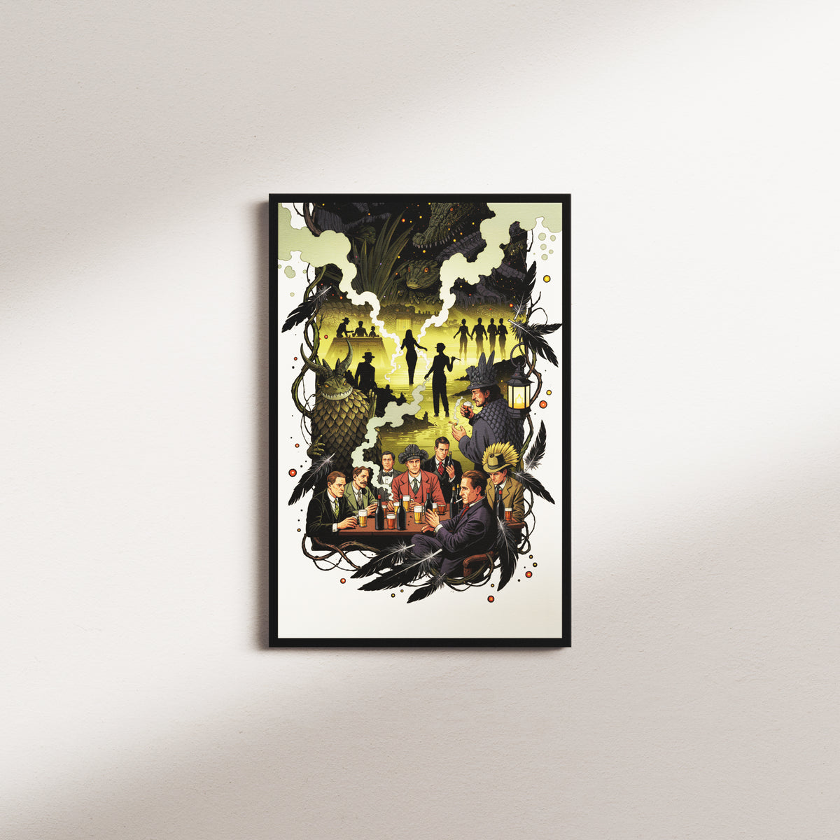 mythic assembly — black frame