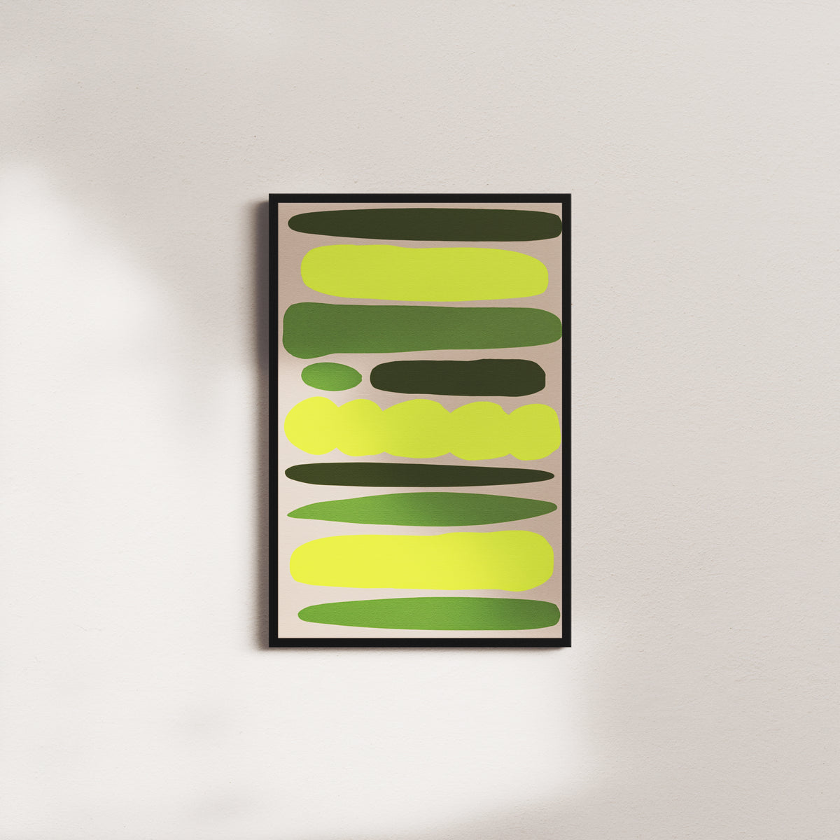 olive crossing — black frame