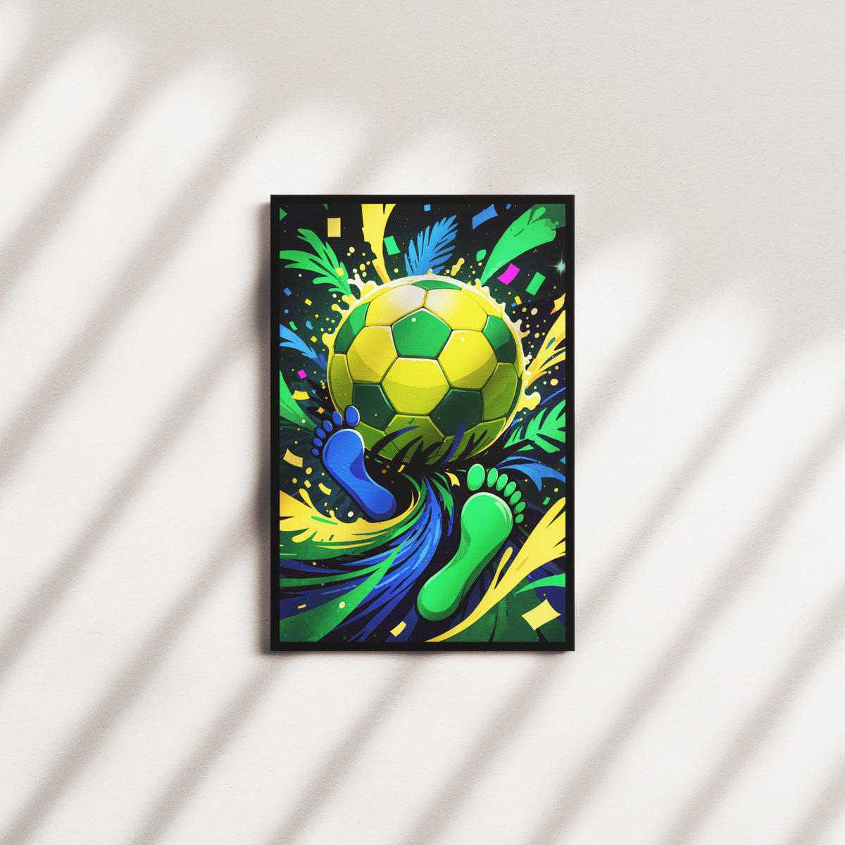 olive sweep — black frame