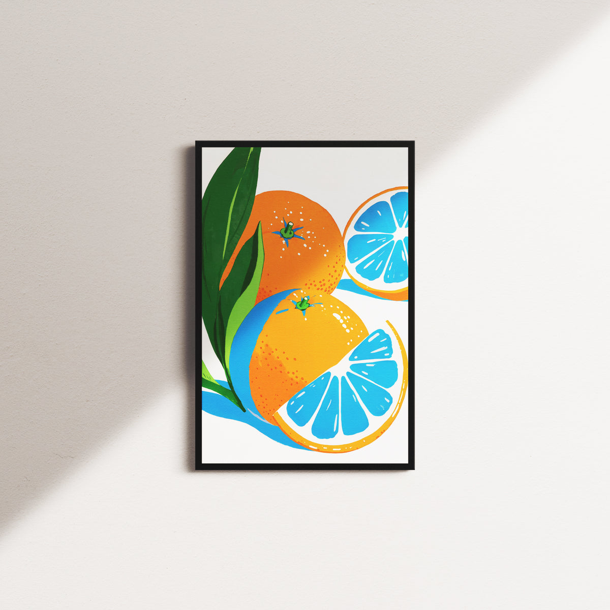 orangery vignette — black frame