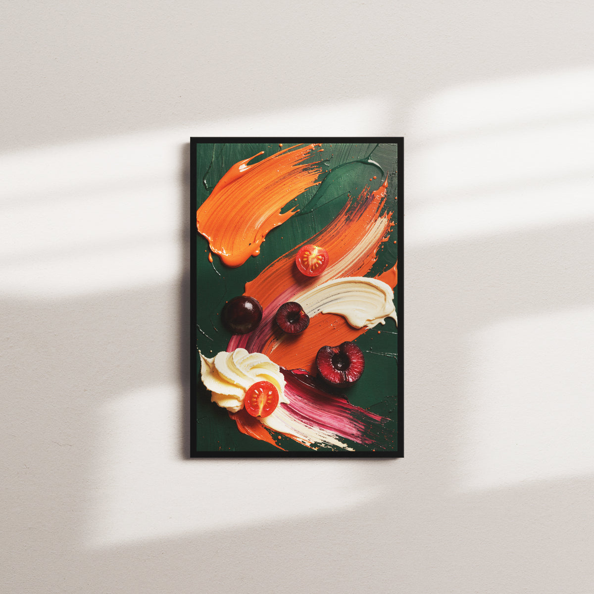 orchard whispers — black frame