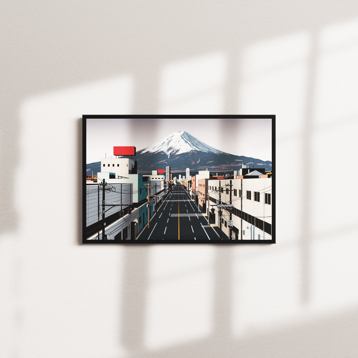 pearl pine — black frame