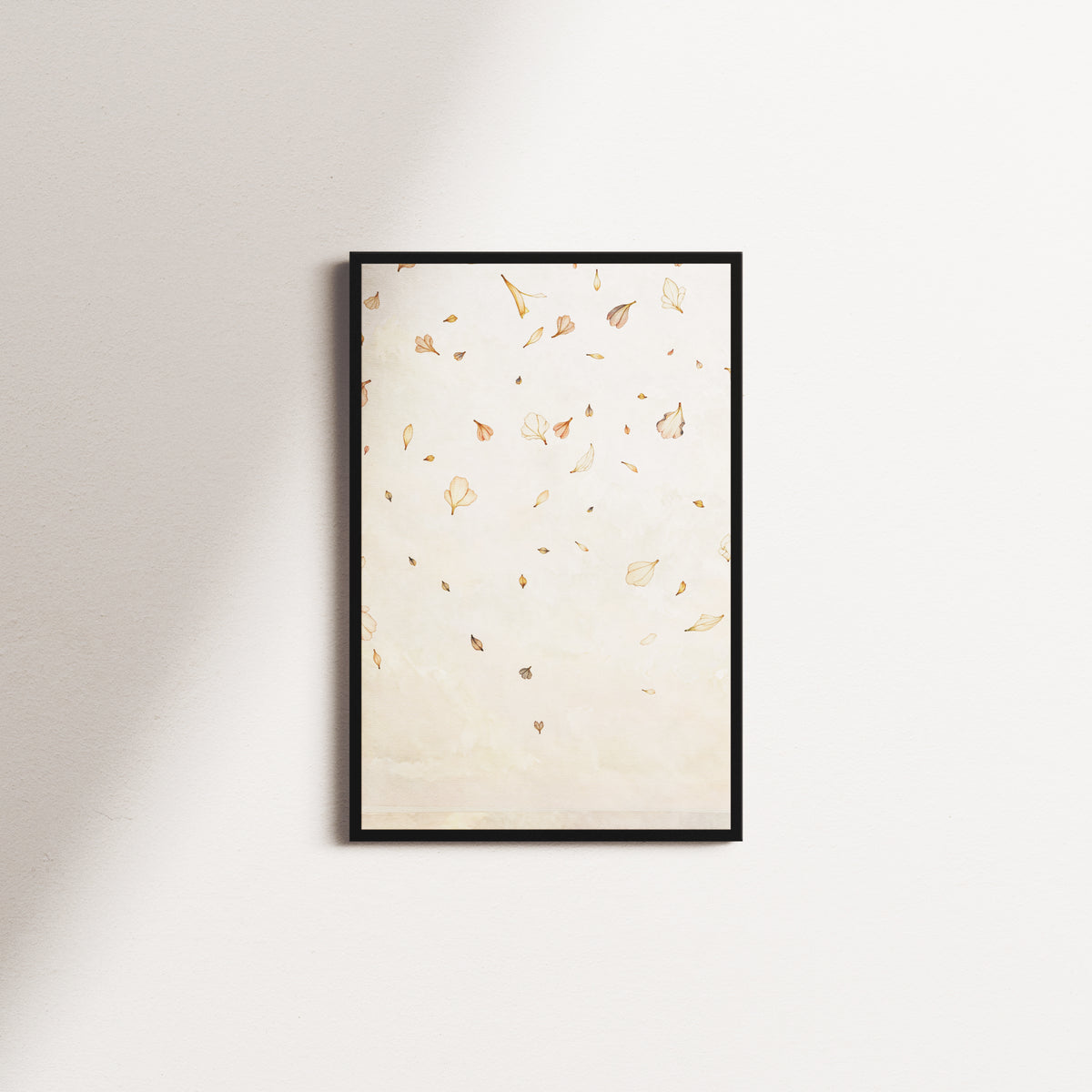 peony canopy — black frame