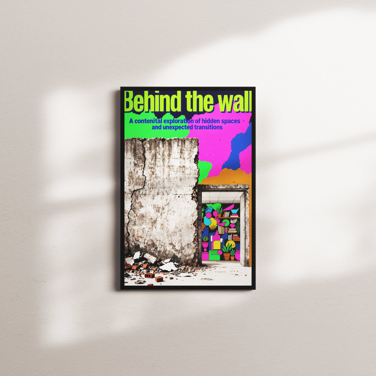 petal crossing — black frame