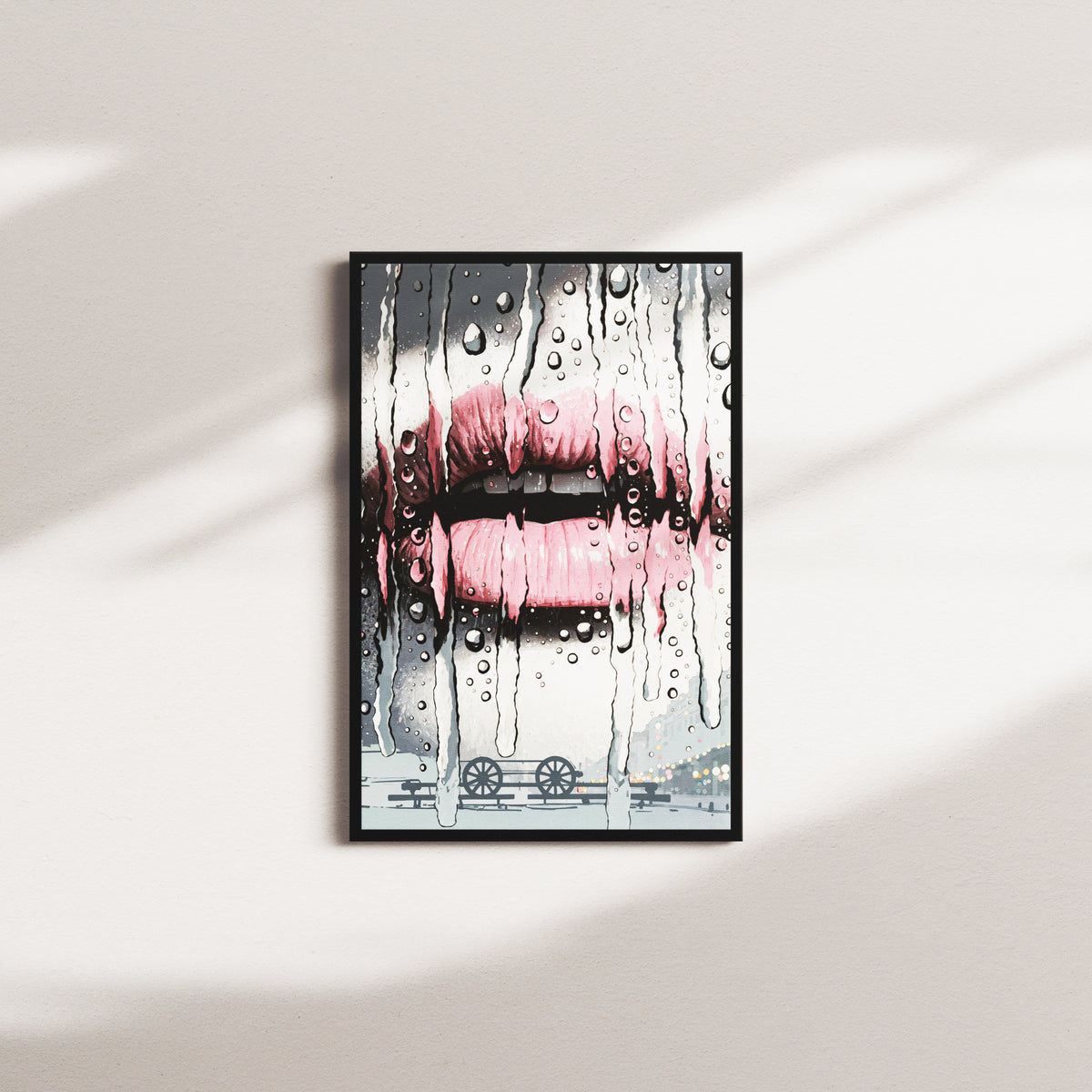 petal harbor — black frame