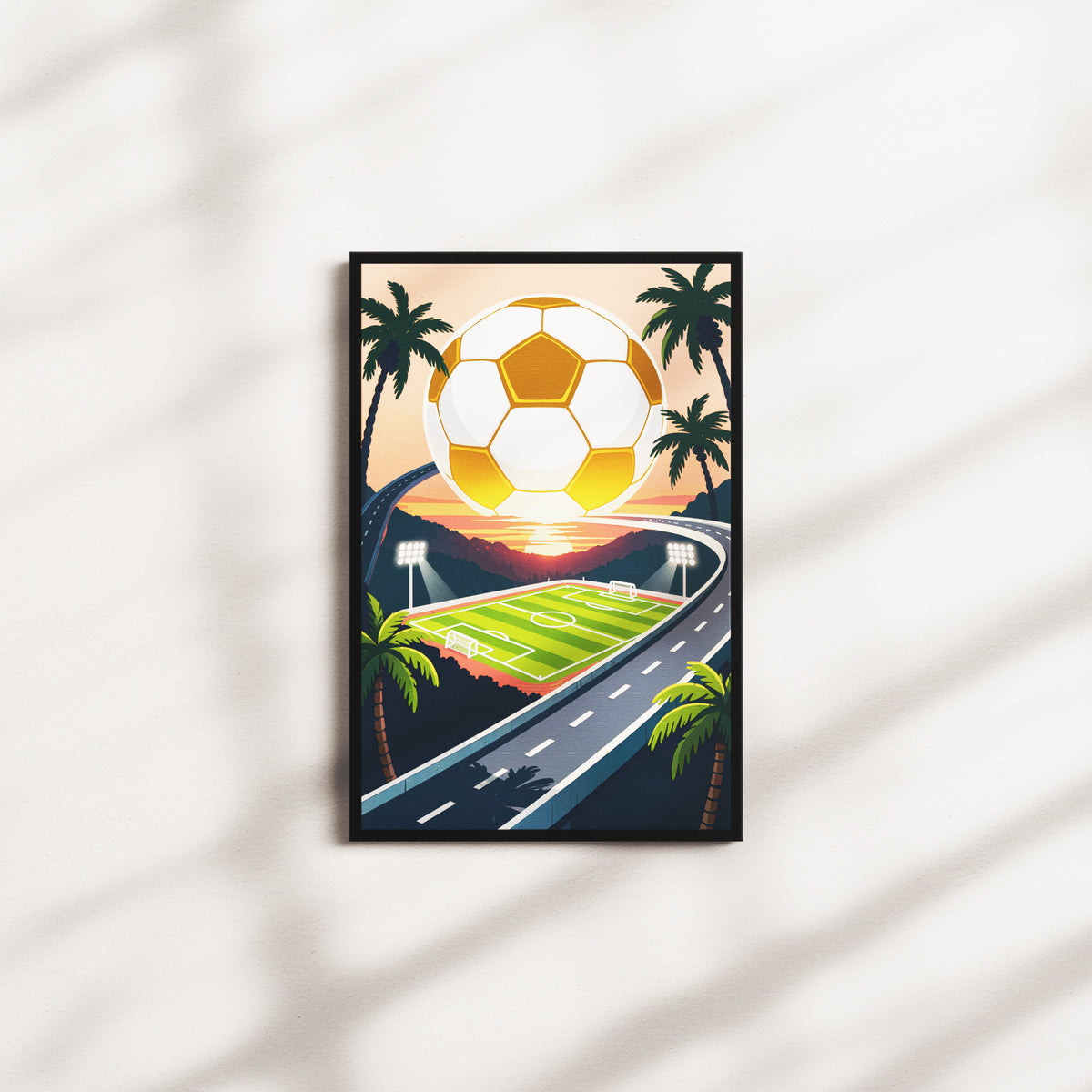 petal horizon — black frame