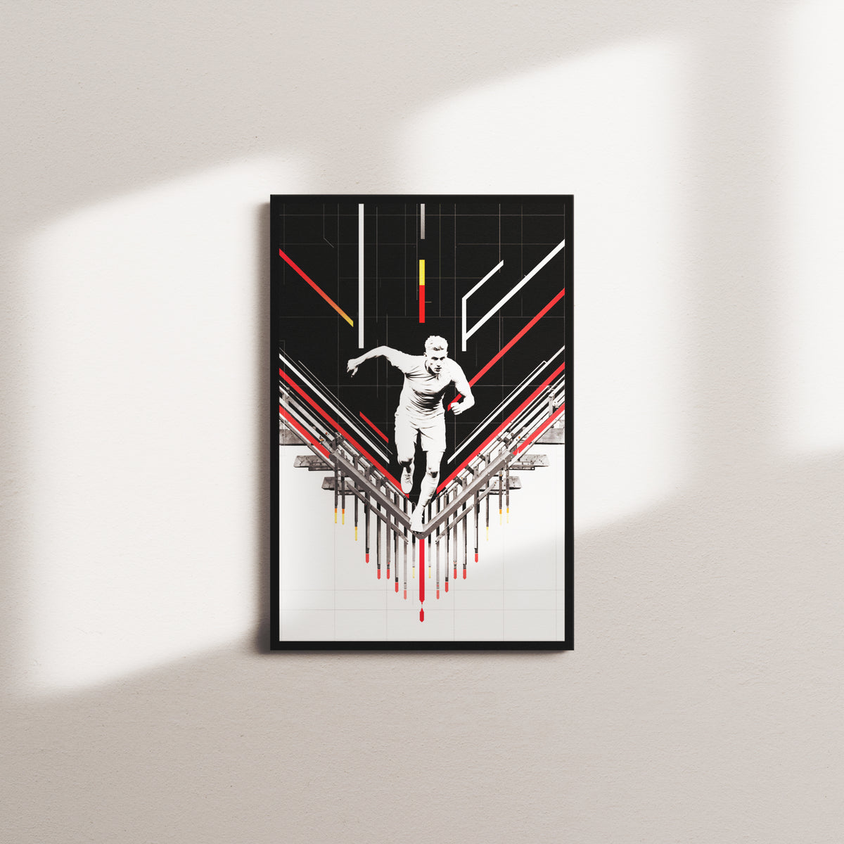 racing horizon — black frame