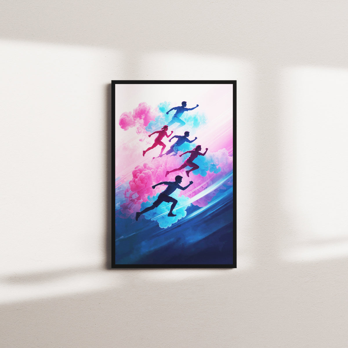 rose horizon — black frame