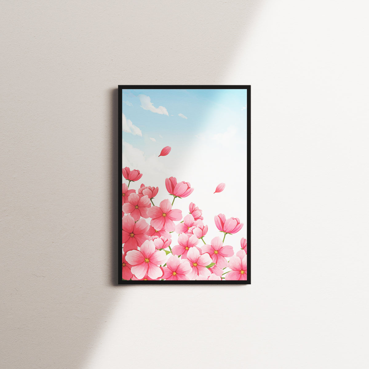 rose reverie nocturne — black frame