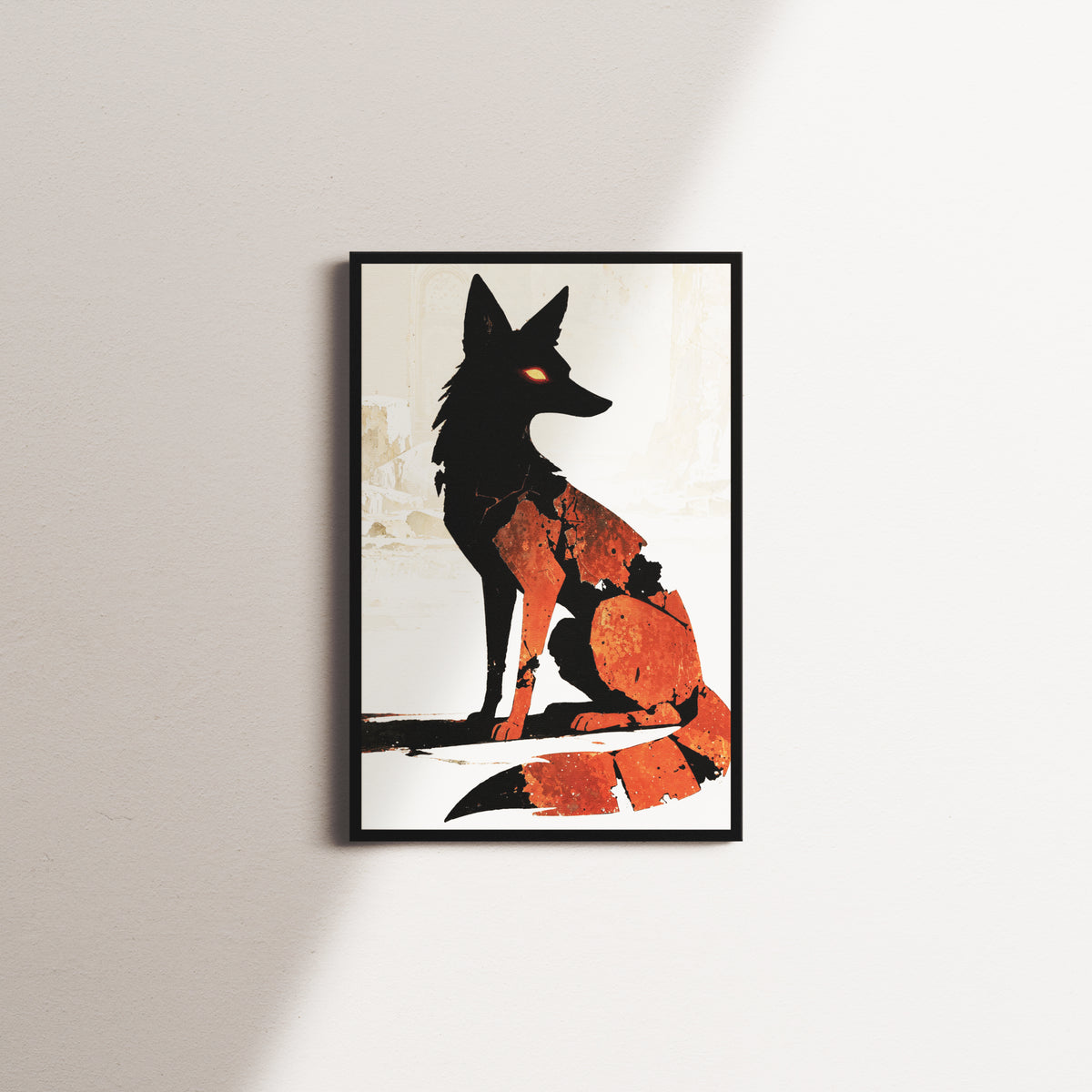 rustic gaze — black frame