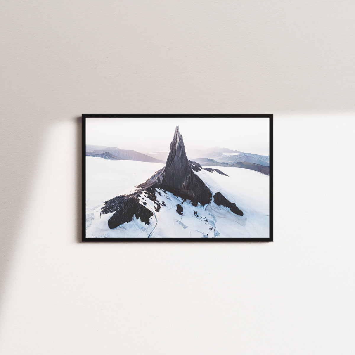 snowclad summit — black frame