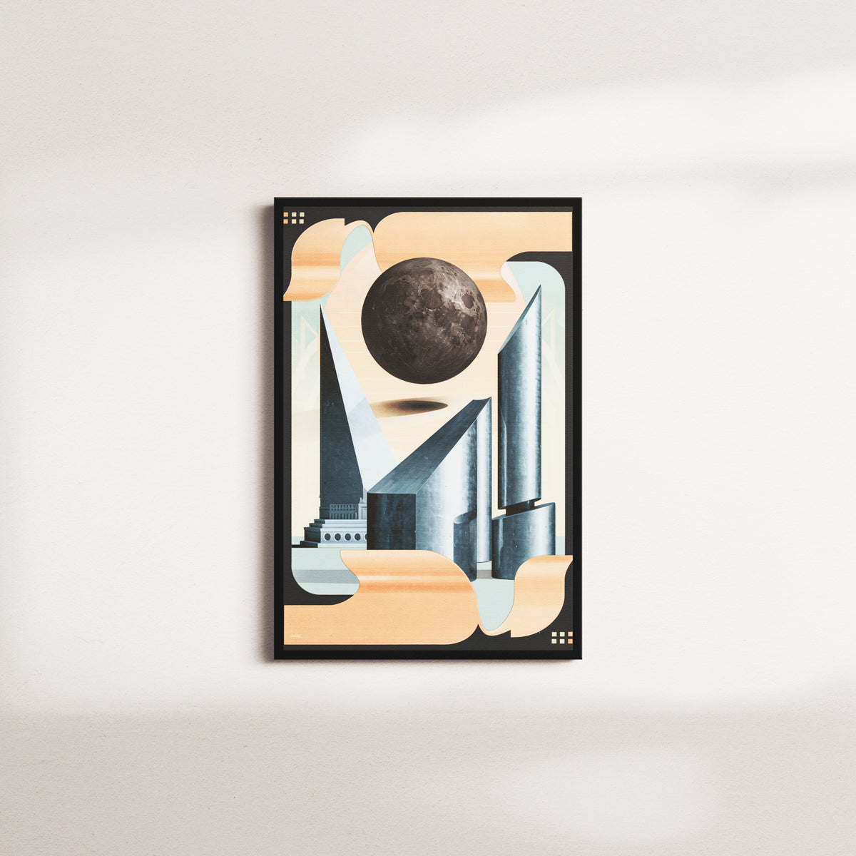 solar avenue — black frame