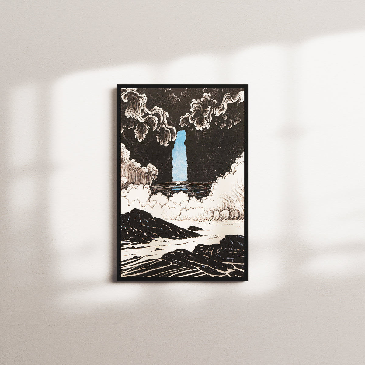 tides vortex — black frame