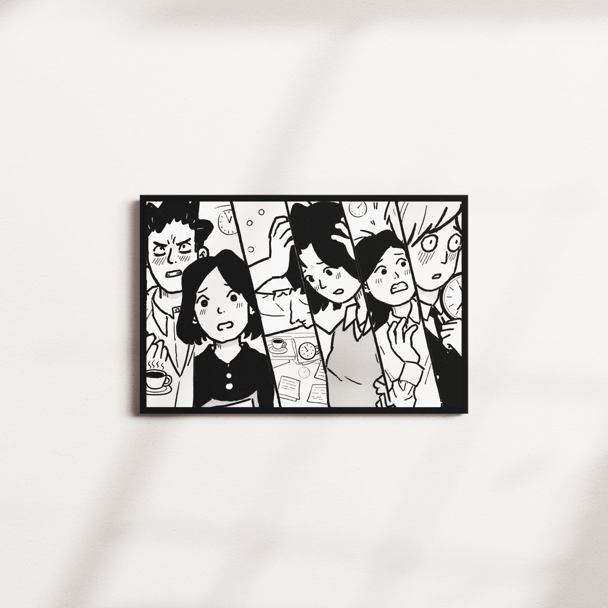 times embrace — black frame