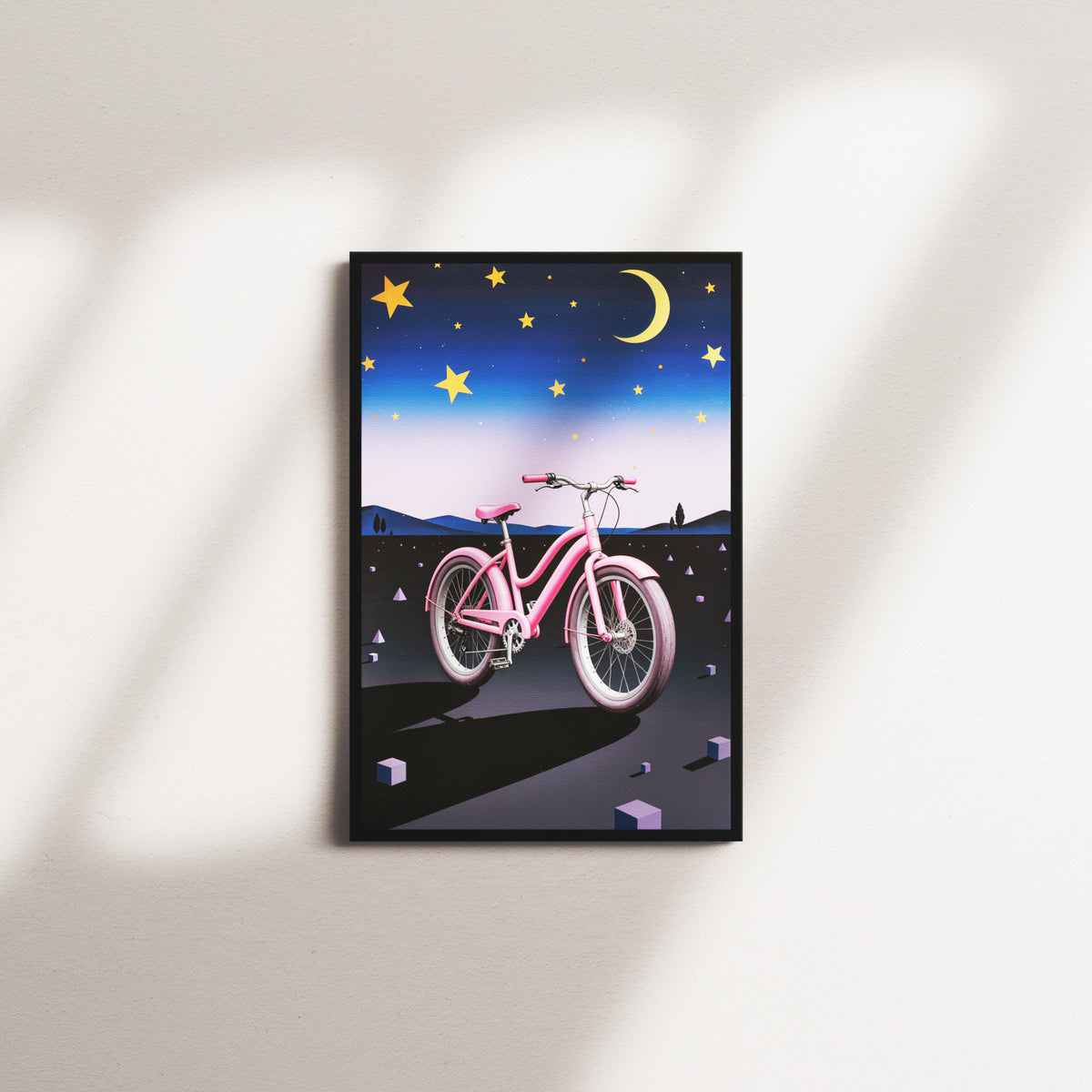 velvet vigil — black frame