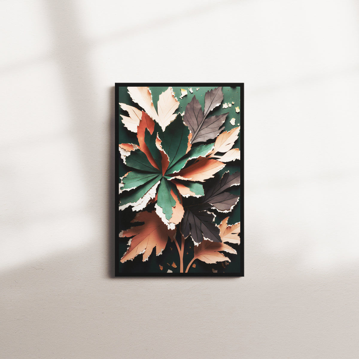 verdant shade — black frame