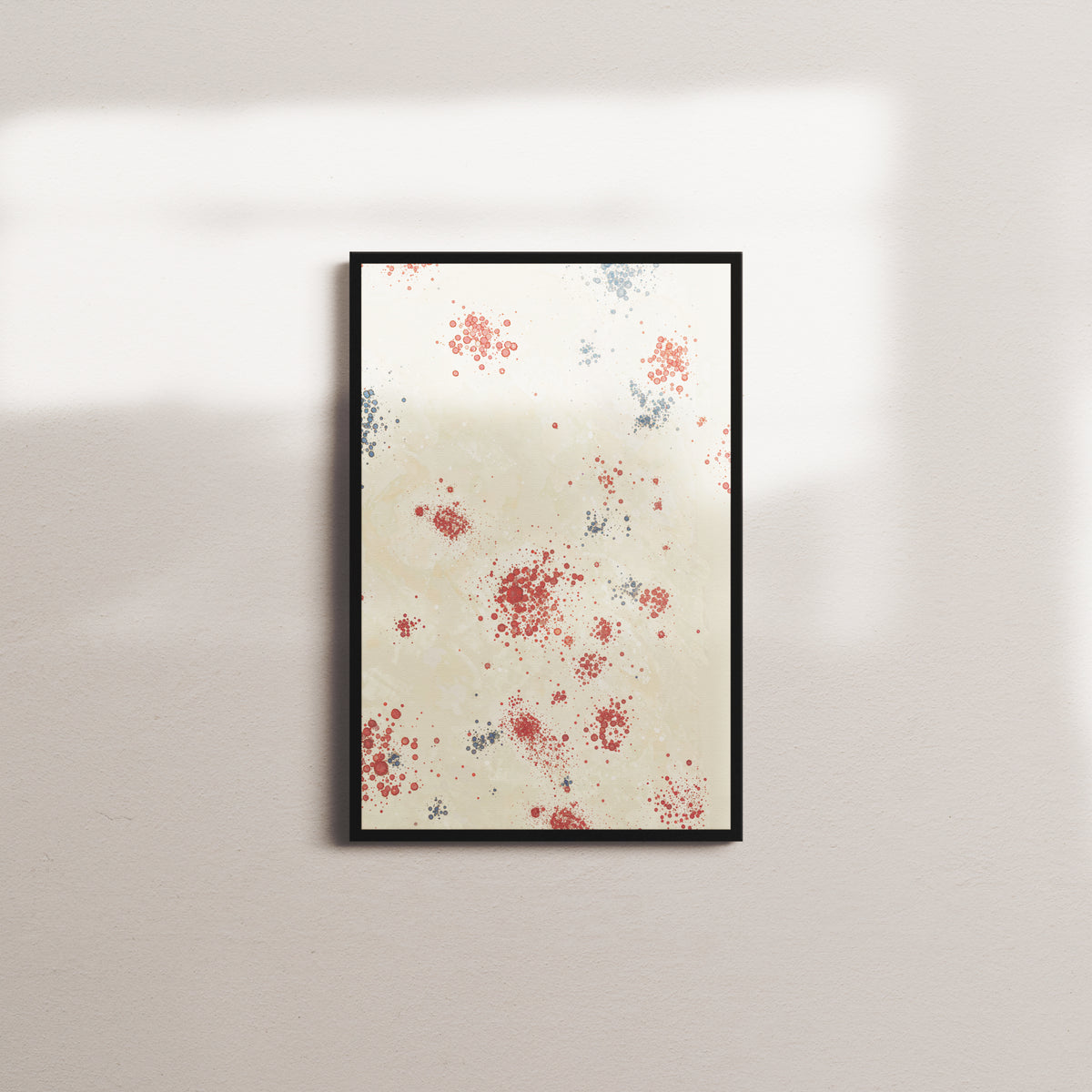 vermilion vigil — black frame