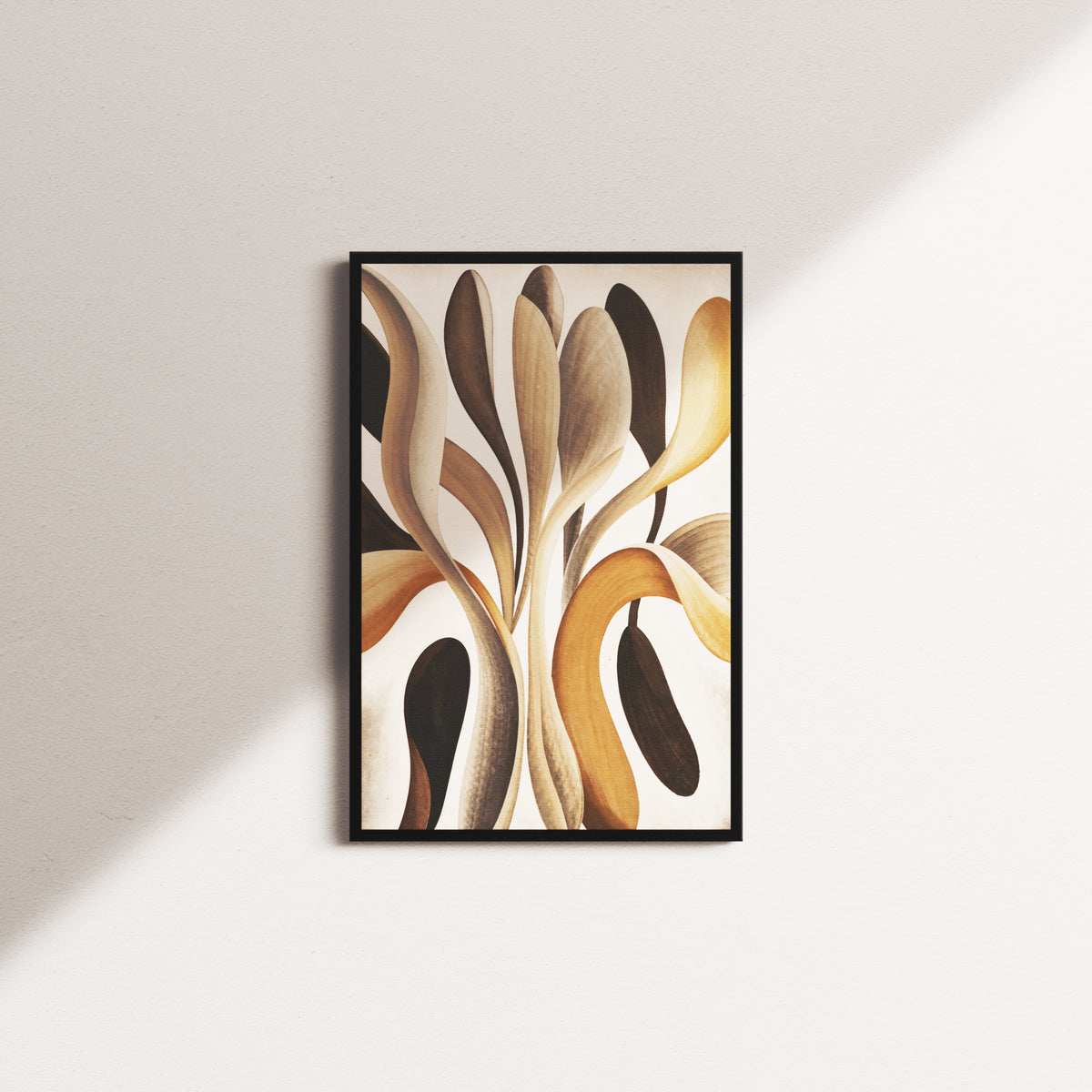walnut fracture — black frame