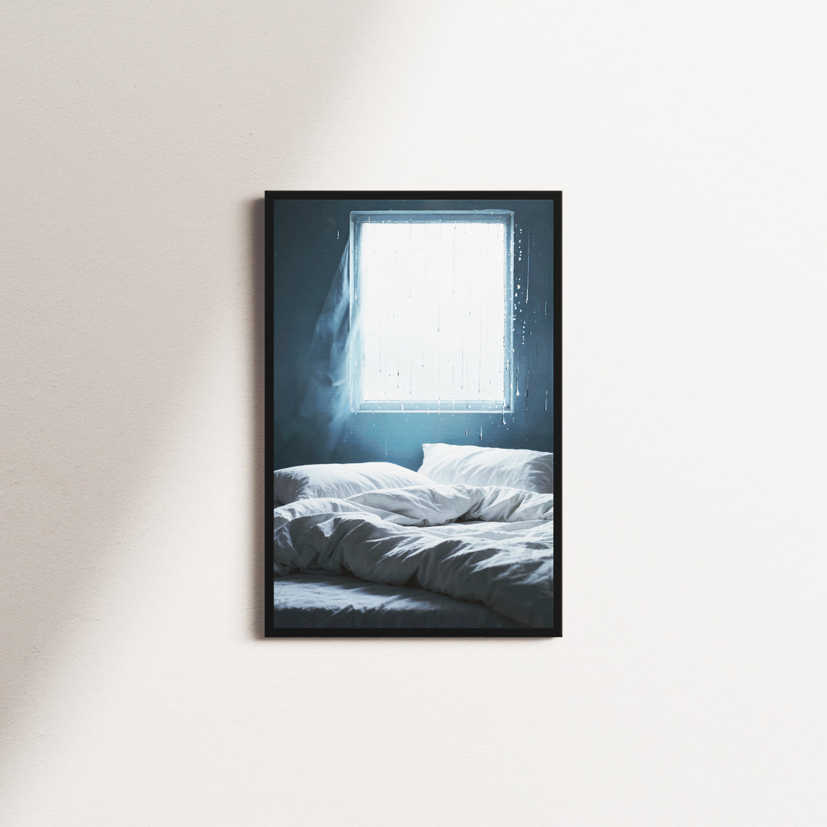 windowed whispers — black frame