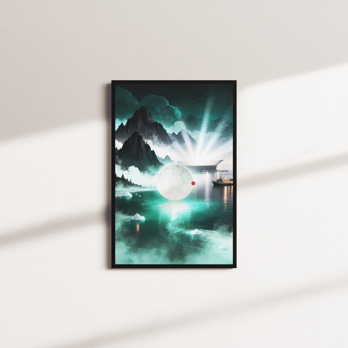 airborne play — black frame