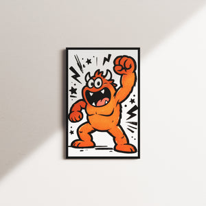 apricot horizon — black frame